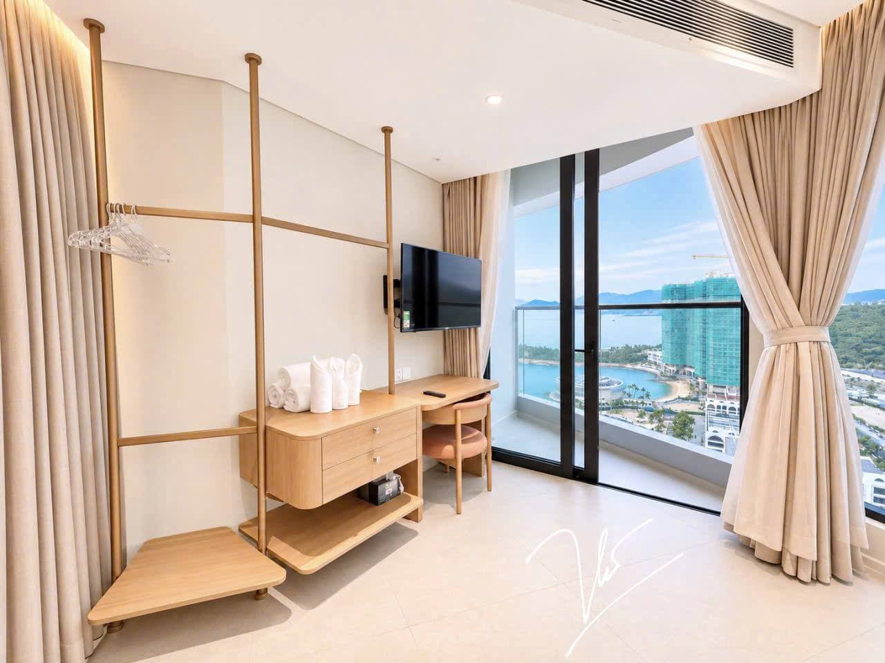 Căn hộ 1 phòng ngủ mới tại Paramount, Nha Trang