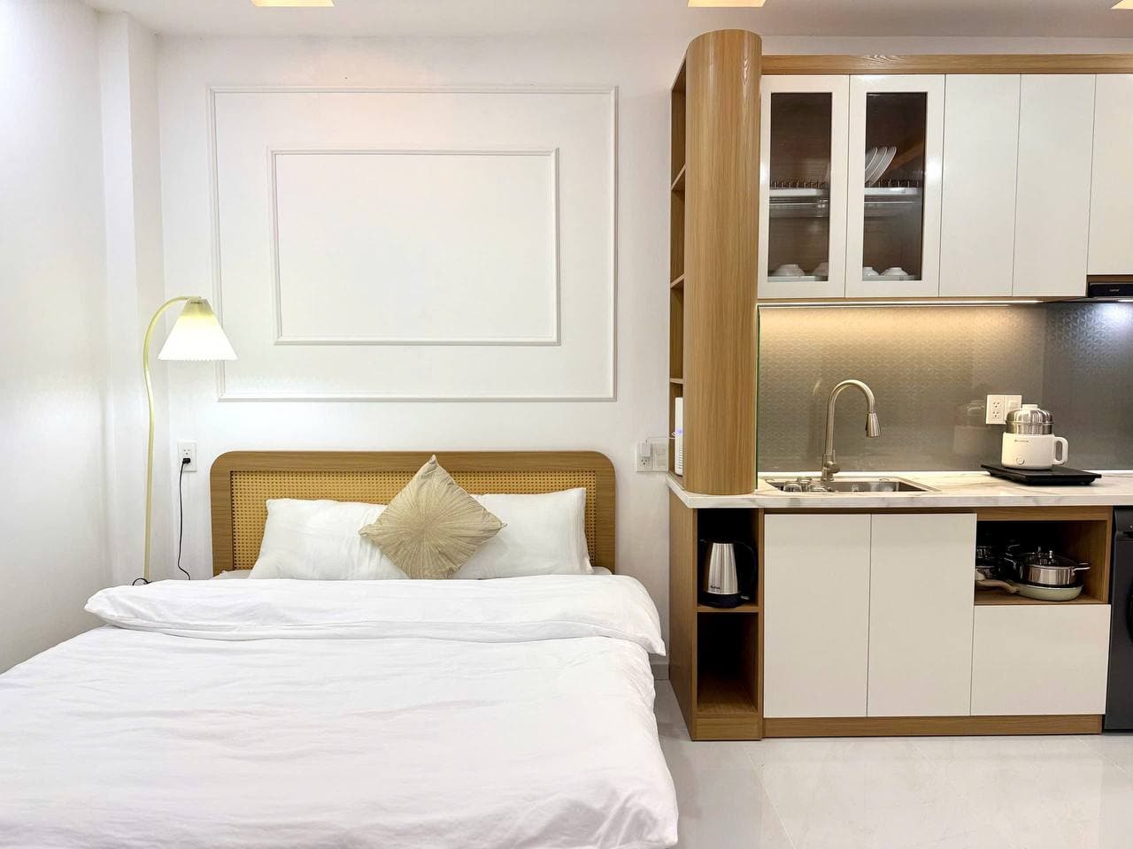 Studio tại Bắc Nha Trang, cách biển 5 phút đi bộ