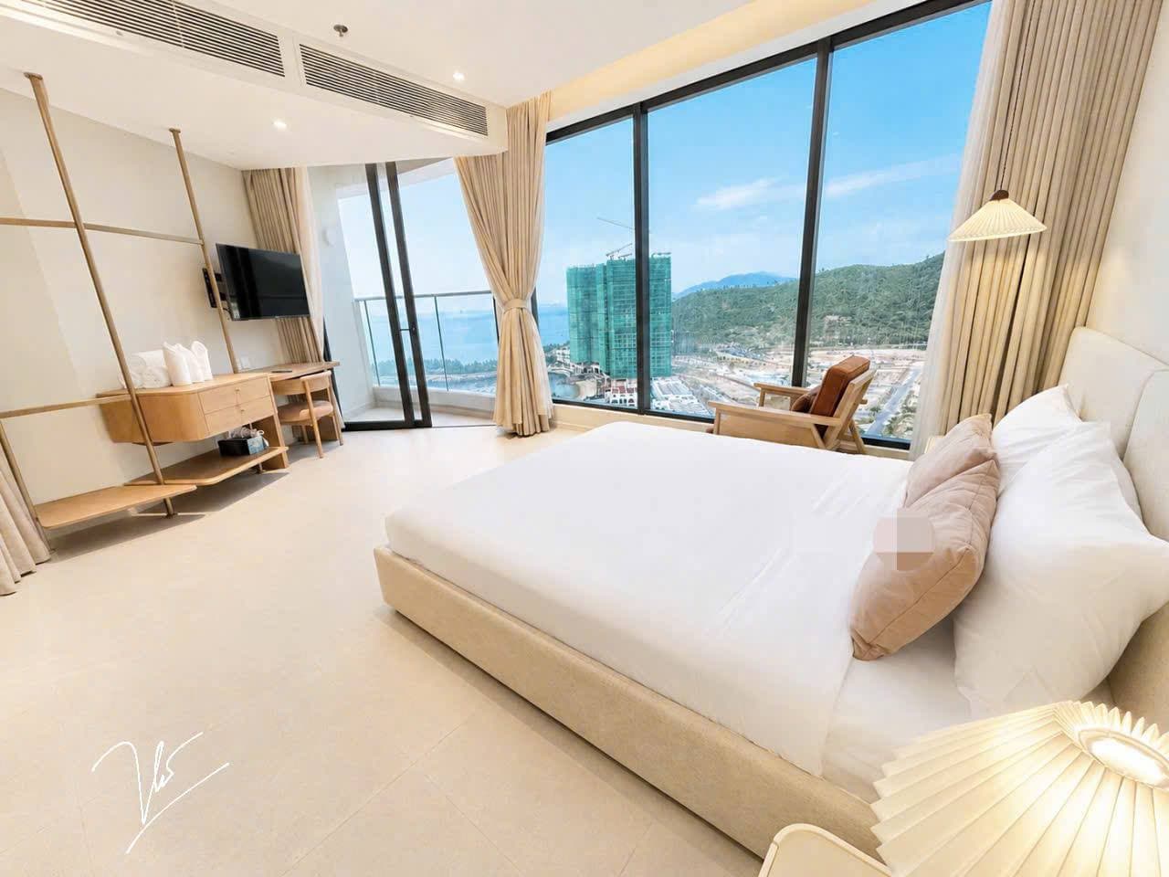 Căn hộ mới 1 phòng ngủ tại Paramount, trung tâm Nha Trang
